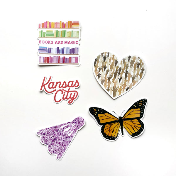 Kansas City Script Sticker - Carly Rae Studio