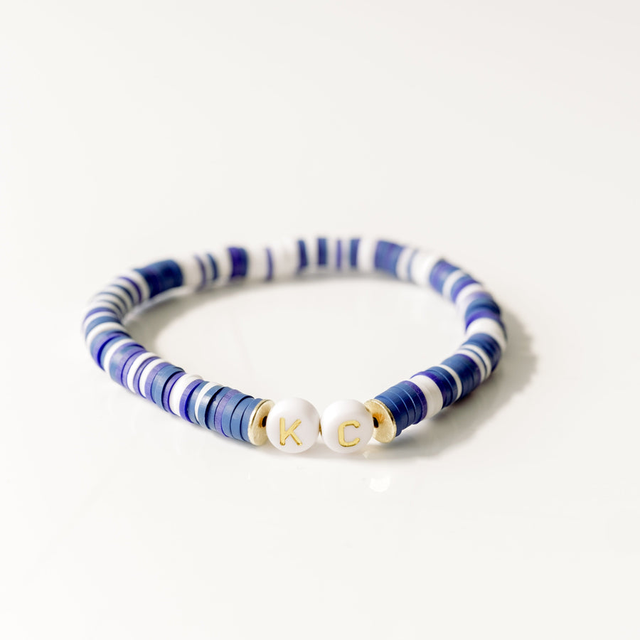 KC Bracelet - Blue & White