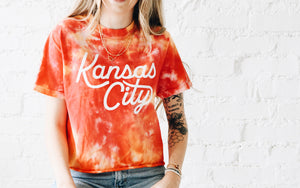 Carly Rae Studio Chiefs Football T-Shirt - Red Medium