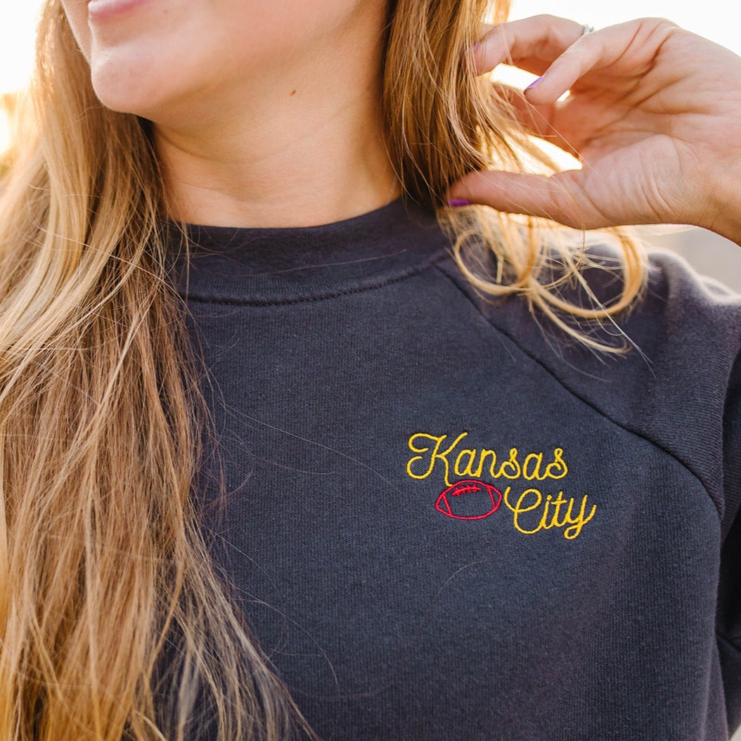 Kansas City Sweatshirt Women KC Sweatshirts Cute Kansas City 