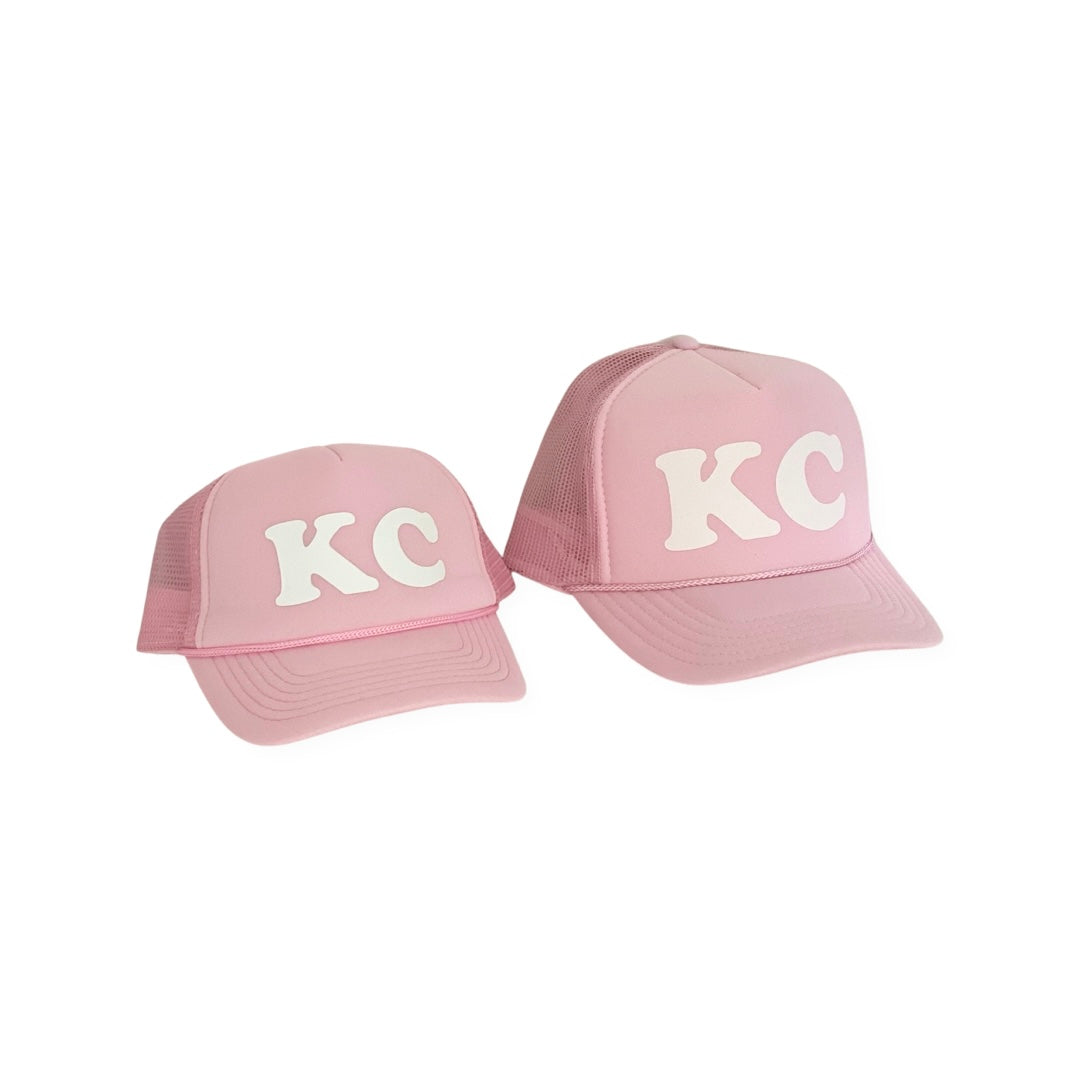 KC Trucker Hat - Bright Blue - Toddler - Carly Rae Studio